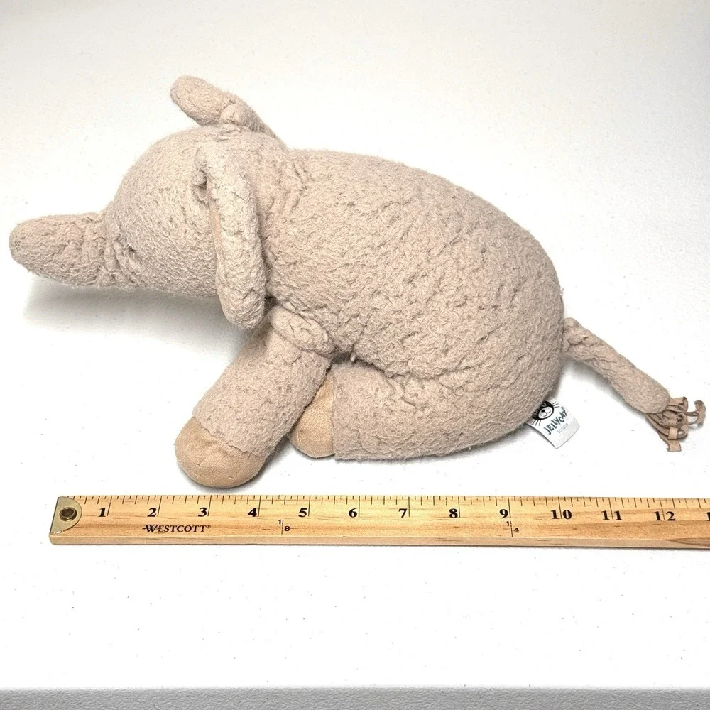 Jellycat Curvie Elephant Plush Toy Stuffed Animal Rare Jelly Cat‎ London READ